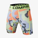 Camo Print Compression Shorts